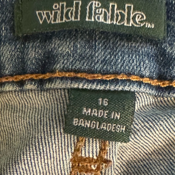 Wild Fable high rise skinny jean, size 16 - Picture 5 of 8